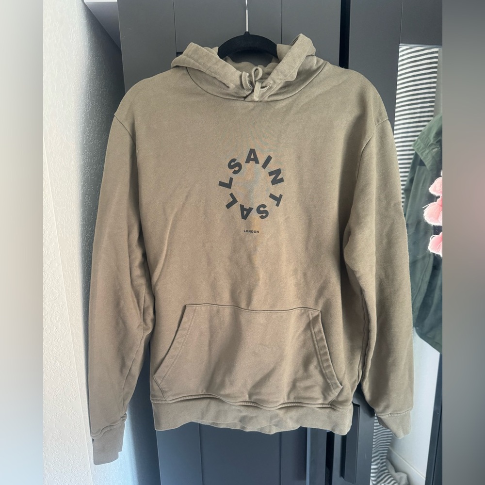 All Saints extra small sweatshirt. Army green color.